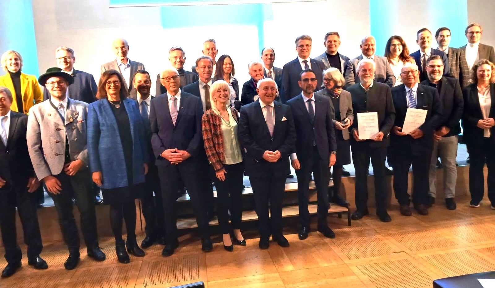 Alois Glueck Medaille an Gottfried Haensel